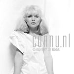 10-11-1977 Blondie Debbie Harry at studio in Amsterdam Photo: Govert de Roos/Connu